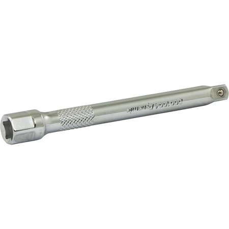 Dynamic Tools 1/4" Drive Chrome Extension, 4" Long D001004